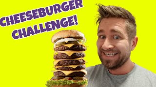 10 McDonalds Cheeseburgers Challenge – Hvor mange kan jeg spise [upl. by Darwen]