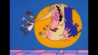 COW AND CHICKEN INTRO THEME SONG [upl. by Ynattib]