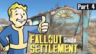 FALLOUT 4  SETTLEMENT BUILD GUIDE 4  Why Build A Settlement [upl. by Bartley776]