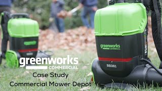 Greenworks Commercial Case Study  Commercial Mower Depot greenworks [upl. by Ardnuahc]