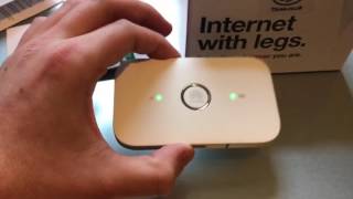 4G Mobile Broadband MiFi Unboxing Huawei E5573 on 3 [upl. by Oirrad]