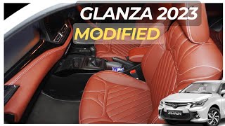 Glanza 2023 Modified  Toyota Glanza 2023 Modification  Diamond Series  truFIT Seat Covers [upl. by Fauch161]