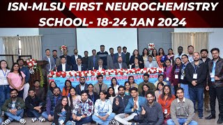 ISN MLSU First Neurochemistry School Glimpse  International Society for Neurochemistry  India [upl. by Egan]