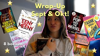 Wrapup September amp Oktober 8 BOEKEN  Boekenslump 🍂🍄📚 [upl. by Cardinal]