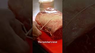 Technique Tuesday the butchers knot 🪢 🍖 [upl. by Utimer]