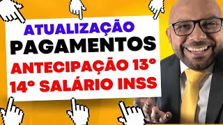 ANTECIPAÇÃO 13º E PAGAMENTO DO 14º SALÁRIO DO INSS 2024 inss meuinss aposentados pensionistas [upl. by Ardeen]