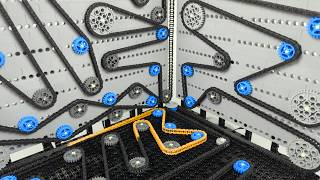 1184 LEGO Chain Links in 1 Machine [upl. by Balliett]