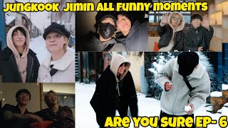 Are you sure episode 6 Jikook all funny moments Jungkoook Jimin BTS video bts jikook jungkook [upl. by Berman]