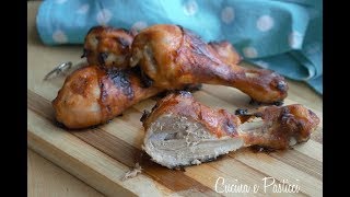 Cosce di pollo in salsa barbecue e paprika [upl. by Scarito81]