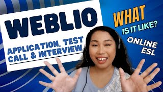 Weblio Application Test Call amp Interview Honest Review amp Experience [upl. by Arahsit]