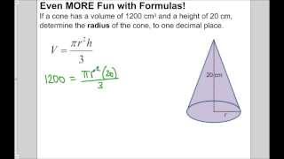 Rearranging Formulas [upl. by Lytton]