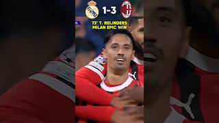 REAL  MILAN 13 • Il Milan Espugna il Bernabeu milan realmadrid leao [upl. by Romona]