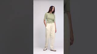 by basics limited edition1 · merino wool shirt 4056 · col s1648 OWN linen worker pants 11032 [upl. by Boni]