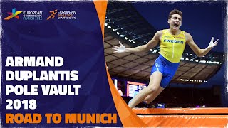 Armand Duplantis’ Dream Debut  Berlin 2018  Road To Munich 2022 [upl. by Malin]