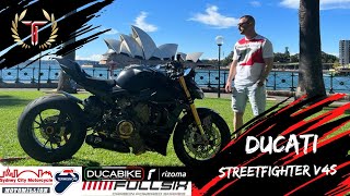 DUCATI STREETFIGHTER V4S  FULLSIX CARBON AND DUCABIKE MODIFICATIONS AND UPGRADES [upl. by Diley]