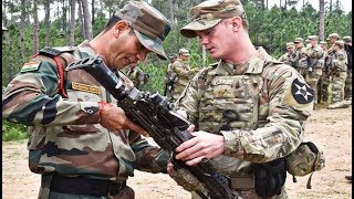 Indian Army Training With US Army  India And US Joint Army Training [upl. by Irv]