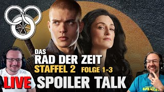 LIVE Das Rad der Zeit  Staffel 2 Folge 13  Kritik und Spoiler Talk mitmedienberauscht [upl. by Monreal]