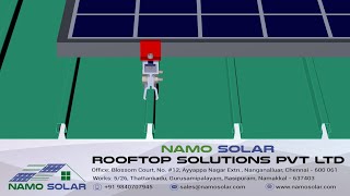 NAMO Solar MMS  KlipLok Metal Sheet Roof [upl. by Festa]