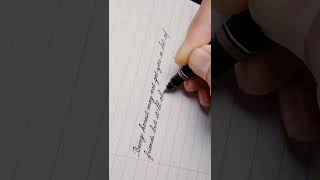 Honesty in Simple Cursive Writing  English Cursive Handwriting in Shorts [upl. by Ahsataj]