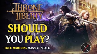 THRONE AND LIBERTY Gameplay Preview — Should you Play It Is it Worth it NEW MMORPG [upl. by Leasa750]