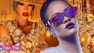 Rihanna se moque des gants de Cardi B Cardi B clash Rihanna 🙄 [upl. by Onaireves]