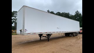 2007 Utility Trailer 53’ Tandem Dry Van Trailer [upl. by Os]