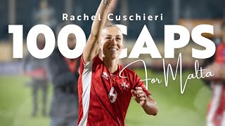 Rachel Cuschieri 100 Caps for Malta [upl. by Bum]