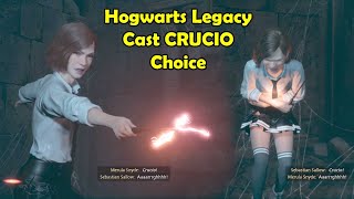 Cast Cruciatus Curse On Sebastian Hogwarts Legacy [upl. by Anyr760]