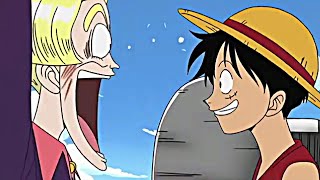 Helmeppo vs Luffy 👒One Piece [upl. by Nitsa304]