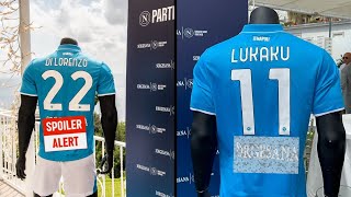 👀⚠️ Nuovo SPONSOR SSC NAPOLI sulla MAGLIA 🔥👕 [upl. by Ruthi]