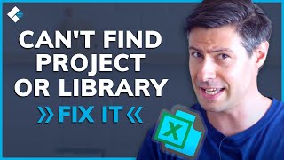 How to Fix Cant Find Project or Library Error 2 Easy Methods [upl. by Stella]