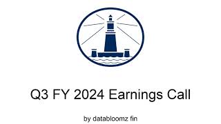 Alexandria Real Estate Equities Inc Q3 FY 2024 Earnings Conference Call [upl. by Yadahs]