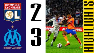 Lyon vs Marseille 23  Résumé  LIGUE1 2024\2025 But de Ulisses Garcia [upl. by Michale685]