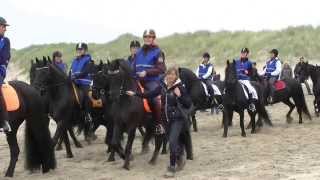 Mega strandrit Friese paarden 2013 [upl. by Mumford411]