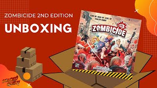 Unboxing Zombicide 2nd Edition and all Expansions [upl. by Wehner]