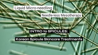 Estheticians 101 Spicules In The Treatments Room “Liquid Microneedling” Korean Skincare [upl. by Kinney]