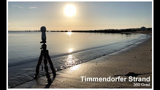 Ostsee  Timmendorfer Strand in 360 Grad 4K 2018 [upl. by Oznol]