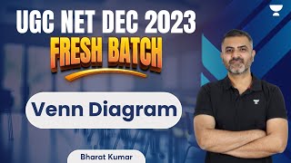 Venn Diagram  Logical Reasoning  UGC NET Dec 2023 Fresh Batch  Bharat Kumar [upl. by Ueih]