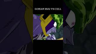 Gohan SSJ2 VS Cell Father Son Kamehameha gohan cell supersaiyan2 dragonball dramaticfinish [upl. by Karena]