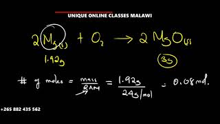 Form 3 Chemistry  Stoichiometry How to find theoretical yield [upl. by Acceber]