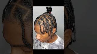 Men Box Braids Hairstyle Tutorial [upl. by Lust]