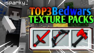 TOP 3 BEST BEDWARS TEXTURE PACKS TO INCREASE YOUR GAMING SKILLS NEVER MISS IT [upl. by Diella716]