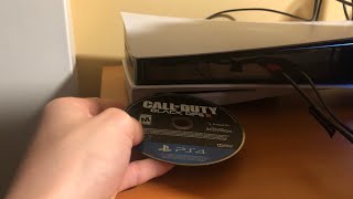 How to Insert Disc Into PlayStation 5 Tutorial For Beginners 2024 [upl. by Ugo]