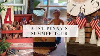 Aunt Penny’s Summer Home Tour 2022 [upl. by Brozak82]