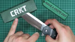 CRKT Ripsnort Overview Unique Beefy Folding Knife [upl. by Eked309]