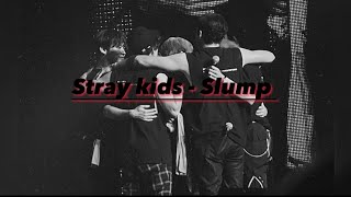 Stray kids  Slump english version  Slowed and reverb with lyrics [upl. by Negiam]