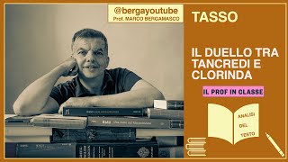 Tasso Il duello tra Tancredi e Clorinda Analisi del testo [upl. by Khalin]