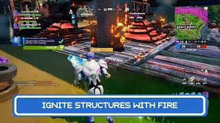 Ignite Structures With Fire  Rare Quest Guide  Fortnite Chapter 2 Season 7 [upl. by Brady]