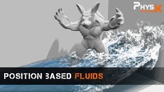 Position Based Fluids Demonstration [upl. by Ahsinut404]