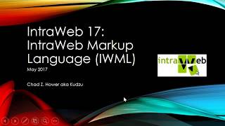 IntraWeb 17  IntraWeb Markup Language IWML [upl. by Nolyad683]